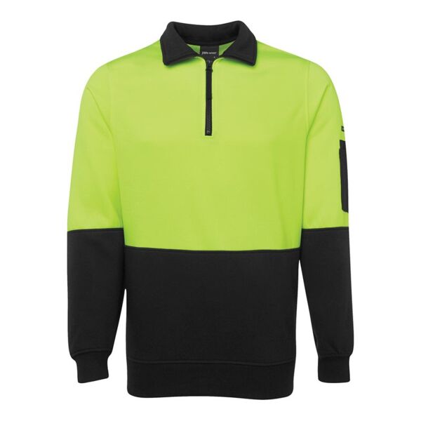 Hi Vis 1/2 Zip Fleecy Thumbnail