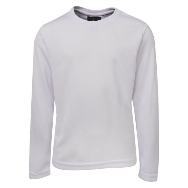 Mens Long Sleeve Poly Tee Thumbnail