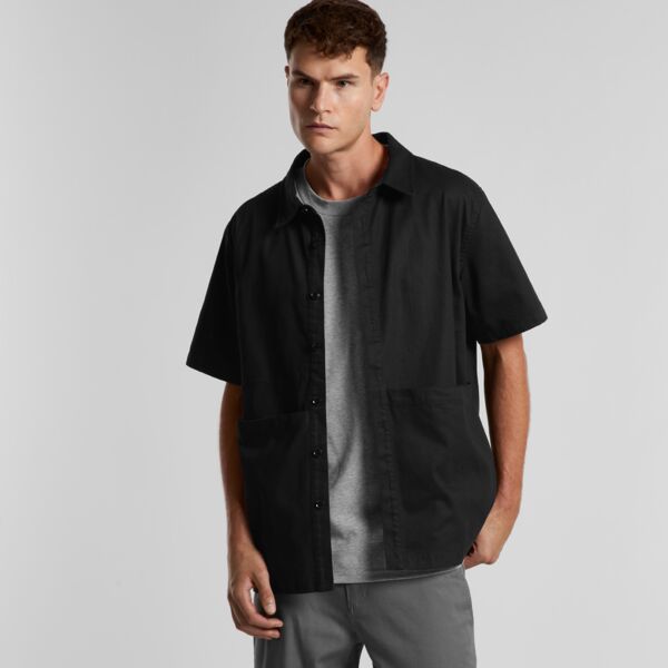Mens Printers Short Sleeve Shirt Thumbnail
