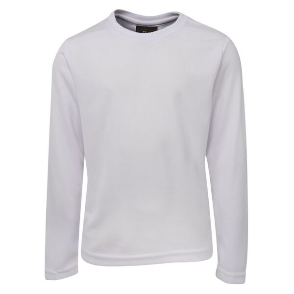 Kids Long Sleeve Poly Tee Thumbnail