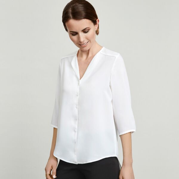 Womens Lily Longline Blouse Thumbnail