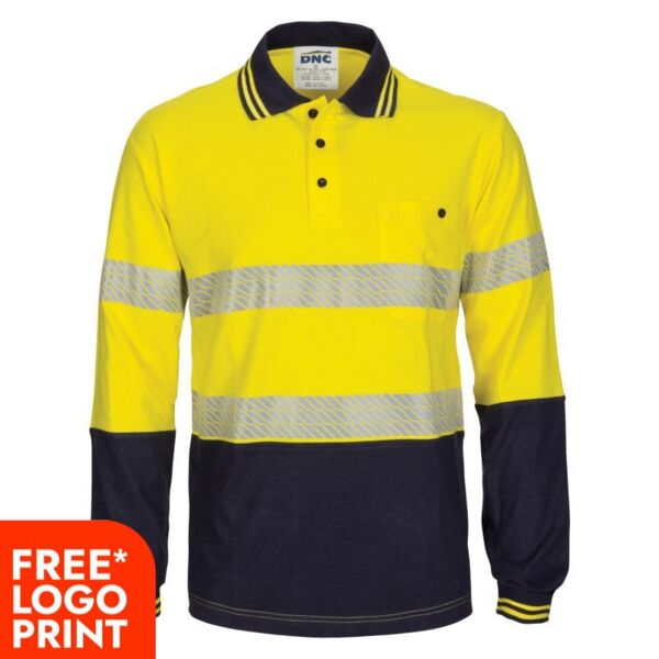 Segment Tape Cotton Jersey Polo Thumbnail