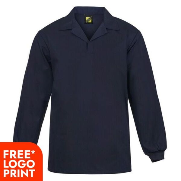 Mens Food Industry Jac Shirt Long Sleeve Thumbnail