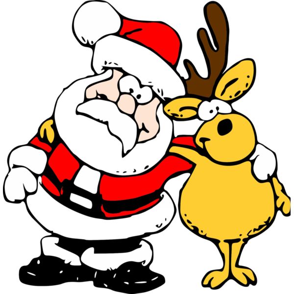 Santa and  Reindeer 001 Thumbnail